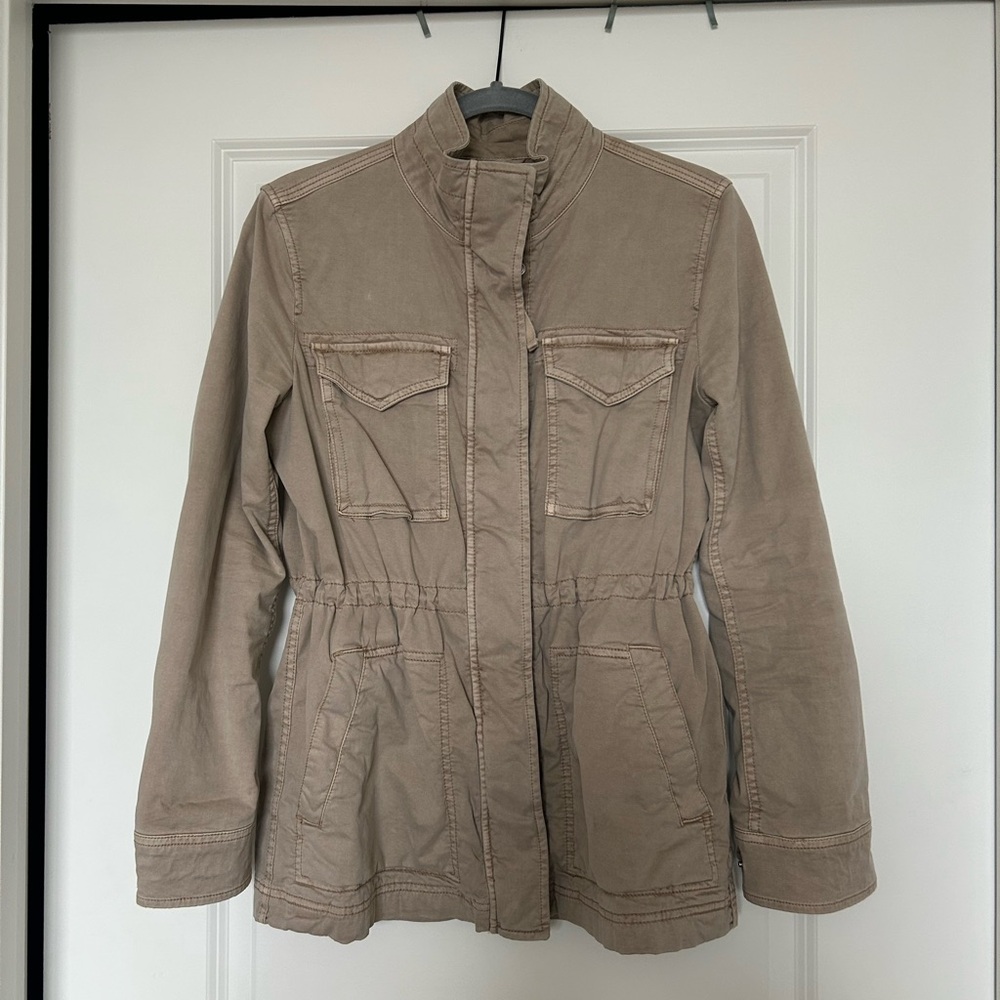 GAP XS Women's Utility Jacket Beige